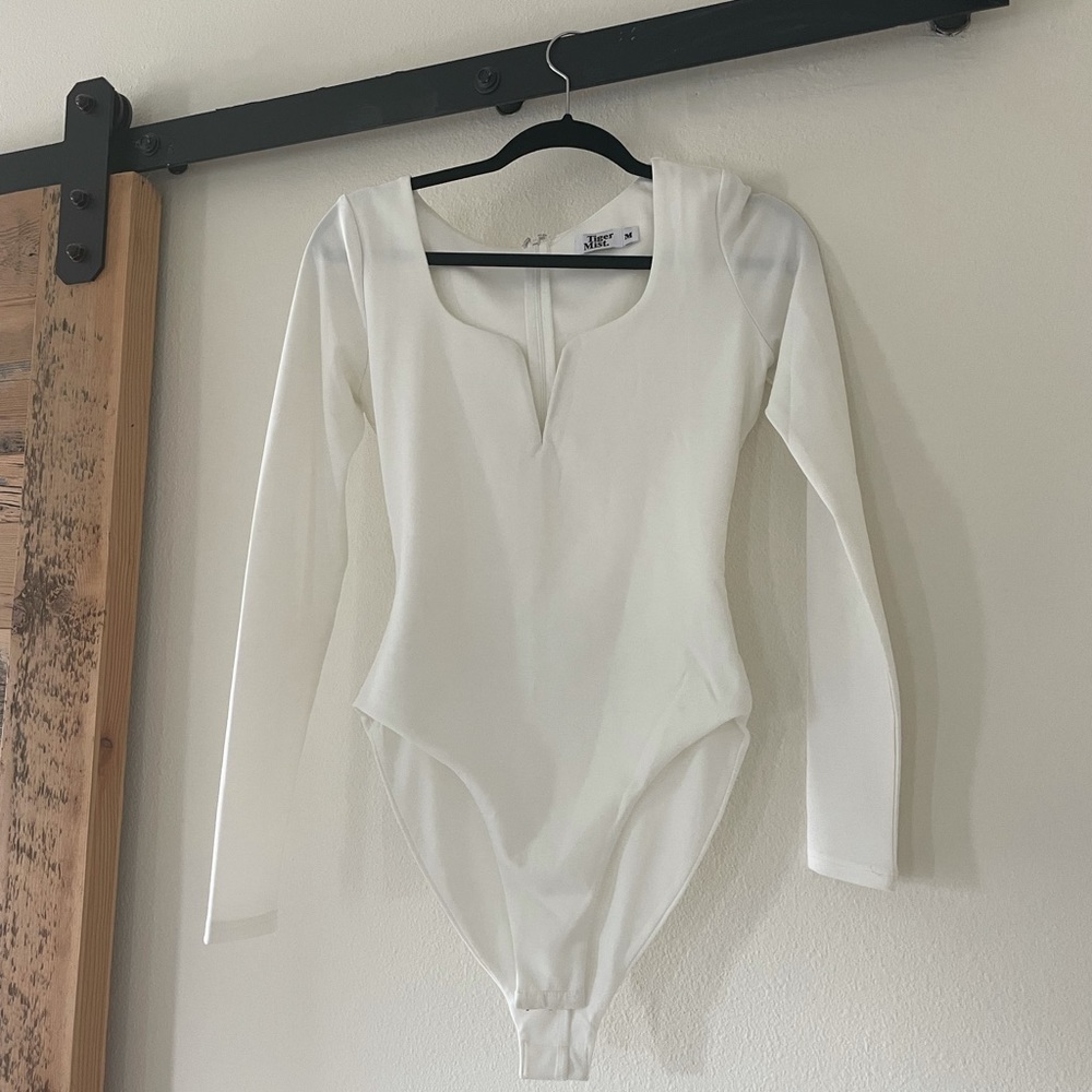 Tiger Mist White Body Suit